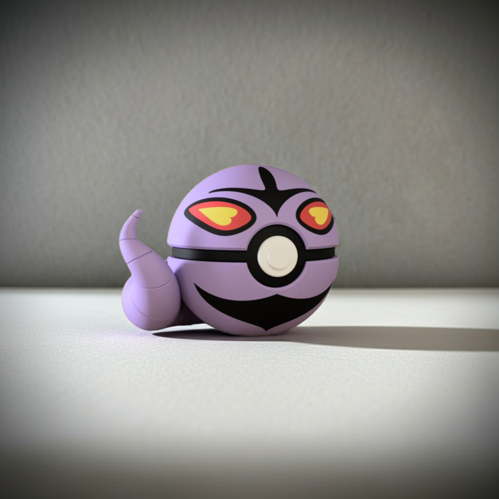 Poké Ball 3D ispirata a Arbok – Sfera decorativa da collezione (#0024)