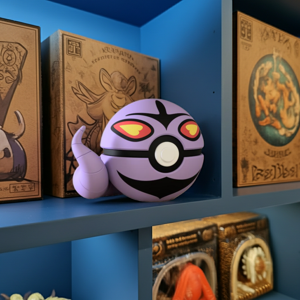 Poké Ball 3D ispirata a Arbok – Sfera decorativa da collezione (#0024)