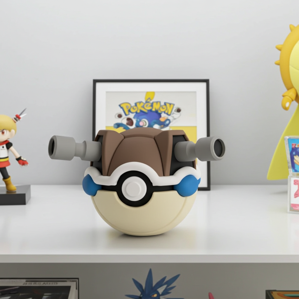 #0009 – Sfera da Collezione Ispirata a Blastoise