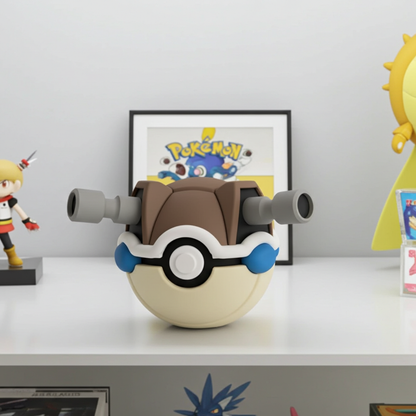 #0009 – Sfera da Collezione Ispirata a Blastoise