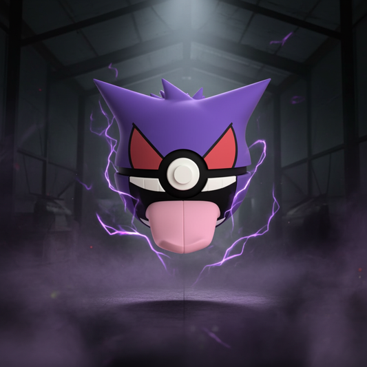 Poké Ball 3D ispirata a Gengar – Sfera decorativa da collezione (#0094)
