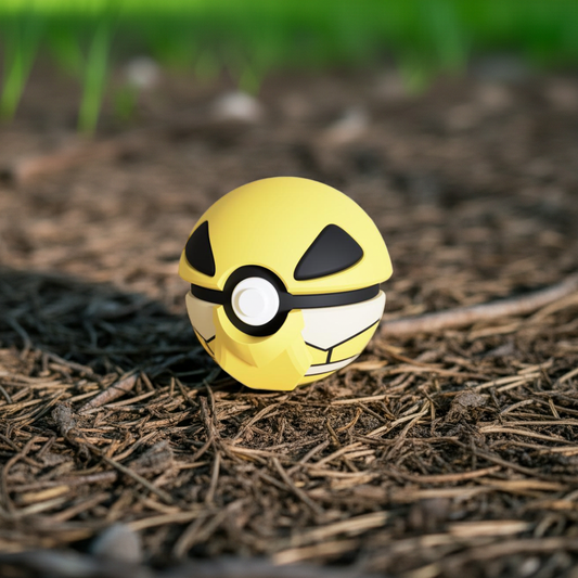 Poké Ball 3D ispirata a Kakuna – Sfera decorativa da collezione (#0014)