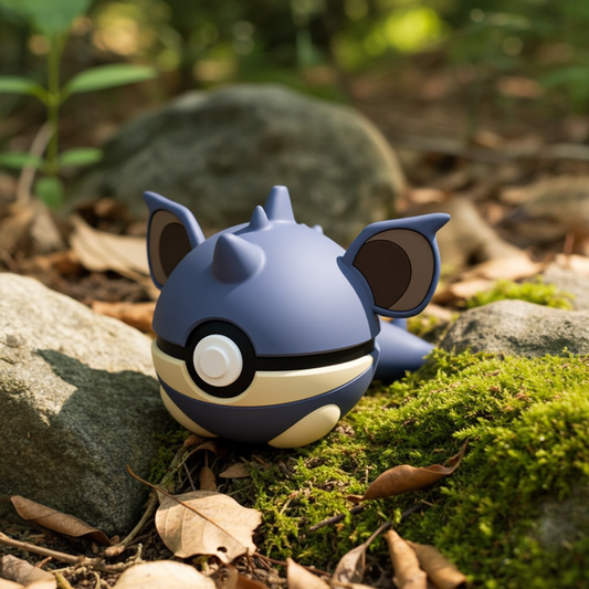 Poké Ball 3D ispirata a Nidoqueen – Sfera decorativa da collezione (#0031)