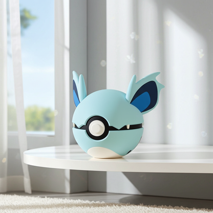 Poké Ball 3D ispirata a Nidorina – Sfera decorativa da collezione (#0030)