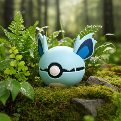 Poké Ball 3D ispirata a Nidorina – Sfera decorativa da collezione (#0030)