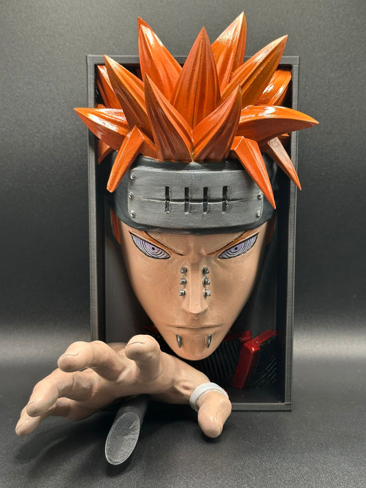 Fermalibro Pain Nagato 3D – Edizione Dipinta a Mano